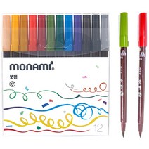모나미붓펜12색세트 판매량 많은 상위 200개 제품 추천 목록