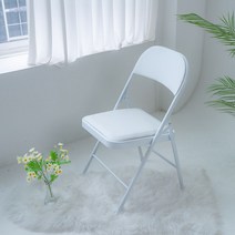 쓰리몬스터 베라 접이식의자, 화이트