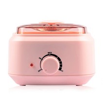 500CC 왁스 히터 제모 기계 세트 따뜻한 왁스-용융 왁싱 키트 콩 비드 난방 파라핀 제 모기, W7 Pink