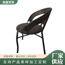 라틴의자 펜션 공원 옥외용벤치 철망의자 6인용야외테이블 등평형테이블야외용 PE 등나무 의자 조합 35종 세트 레저 실외 테라스 베란다 탁자 정원 등의자, 의자: 앉음높이 40cm 앉음폭 43cm 등받이 높이, 대야 의자 한 자루