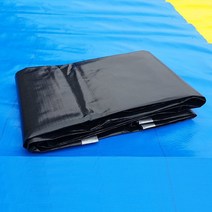 국산천막 UV특수지PE(실버블랙양면)2.7mx3.6m [793.730C08], 스텔라 실버블랙 2.7mx3.6m