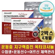 운동전 지구력강화 옥타코사놀 아연 면역력 에너지 업 운동선수 직장인 중년 남성 여성 주부 운동전 체력관리 에너지 강화 스테미너 체력소모관리 활동량많은 보충제 식약처인증