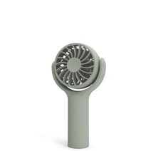 프리미엄 무지 심플 핸디팬+스트랩 2종세트 무선 경량 미니 선풍기 3엽 USB충전식 3단 바람 휴대용 저소음 탁상거치 각도조절 선물용 아웃도어 캠핑 등산 낚시 필수품, 선택3-연그린 미니 핸디팬, 1200mAh-128g
