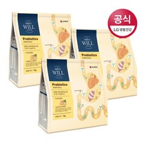 시리우스 윌 프리바이오틱스 애견사료 칠면조 1kg x 3팩, 단품