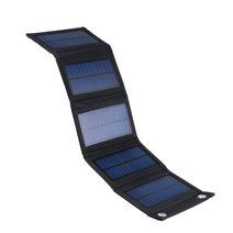 태양광 패널 인버터 설치 태양열 5 1 300W 접이식 전지 5V 휴대용 배터리 충전기 USB 포트 야외 방수 보조베터리 전화 PC 자동차 RV 보트, 01 5