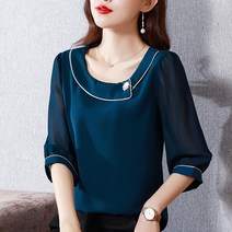 20대여자쇼핑몰 펀칭 쉬폰 블라우스 면블라우스 차이나카라셔츠 블라우스쇼핑몰 카라 20대 리본 여자쇼핑몰 반팔