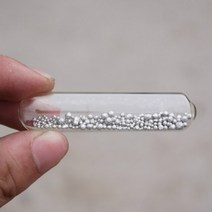 인듐 메탈 비즈-순도 5 g 99.995% 앰플 밀봉