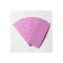 20/50/100pcs 18650 Lipo 배터리 랩 PVC 열 수축 튜브 Precut 너비 29.5mm x 72mm 절연 필름 보호 케이스 팩 슬리브, 100pcs, 분홍색