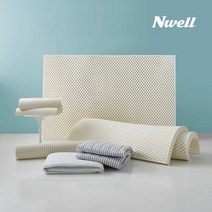 느웰 천연라텍스 풀세트 미디움하드 (5cm/K)