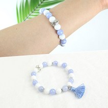 JStrading 천연 원석 팔찌 만들기 BC 재료 세트 31종 DIY 패키지, 1개, BC-05 블루밍