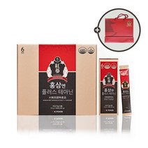 발효 홍삼 농축액 테아닌 스틱 30포 인진쑥 영지 황기 녹용 성분 피로개선 항산화