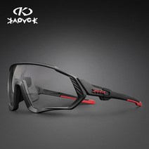자전거 부품 용품 전기자전거kapvoe photochromic 사이클링 선글라스 남성 여성 스포츠 도로 mtb 산악 사이클링 고글, 협력사, 광변색-1렌즈, 03
