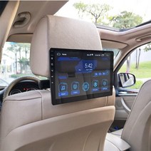 헤드레스트 모니터 인치 머리 받침 디스플레이 안드로이드 자동 머리 받침 비디오 태블릿, 1 모니터