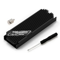 ssd방열판 메모리 디지털2280 pcie 컴퓨터 부품용 초박형 알루미늄 합금 m.2 솔리드 스테이트 하드 드라이브 방열기 냉각 열, 주황색