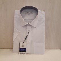 구김없는화이트일반핏반팔셔츠LSM2337WH