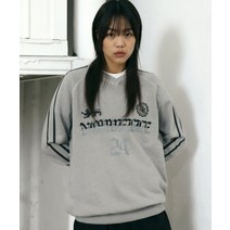 TRAVEL 스카우트 유니폼 피그먼트 스웨트셔츠 고스트 그레이 SCOUT UNIFORM PIGMENT SWEATSHIRT GHOST GRAY