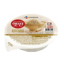 햇반 현미쌀밥, 210g, 20개