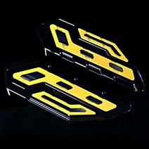 스피닝자전거 스핀바이크 엑스바이크 접이식실내자전거 전기 자전거 페달 전면 및 후면 회전 알루미늄 합금, 05 Front Golden Pair