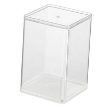 피규어 전시 아크릴 케이스 상자 전시함 투명 아크릴 디스플레이 케이스 방진 컨테이너 프로텍터 액션 피규, 한개옵션0