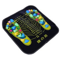 종아리 롤러 다리 마사지기 반사 요법 보행 돌 발 통증 완화 보행 매트 건강 관리 지압 매트 패드