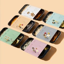편한한끼 식단도시락 6종, 도시락_6종_6팩