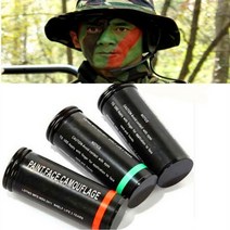 위장크림 수염자국컨실러 내추럴완벽커버 저자극 피부보호 군인선물 3 개갑팩 군사 방수 얼굴 페인트 카모 그리스 페인트 육군 팬 바디 메이크업 오일 야외 컬러 드로잉, 없음