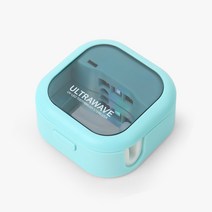 [M_tech] 울트라웨이브 UVC LED 무선칫솔살균 TS-02+USB 충전기 휴대용 벽걸이칫솔살균기, 민트, TS-02
