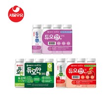 서울우유 듀오안 1Box 24개입 (맛 선택) 오리지널 사과 플레인, 듀오안 사과 150ml x 24개입