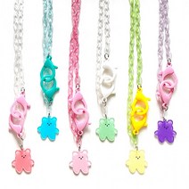 [DDA_ON]차니베어 곰돌이 아크릴 마스크 목걸이 줄 개별포장