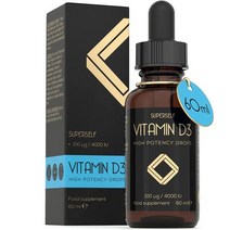 유기농비타민d 액상 임산부 어린이비타민d 비타민 D 방울 용 D3 4000IU 액체 60ml 1200방울 뼈 치아 체계 고 흡수 1방울당 Vit 1000IU 영국산 채식주의자, 단일수량, 단일개당 용량/중량/정