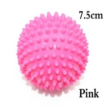 7.5CM/9CM PVC 마사지 볼 롤러 요가 휘트니스 볼 근육 긴장 근막 트리거 포인트 핸드 풋 릴렉스 찌르기 마사지 볼 척추, 분홍