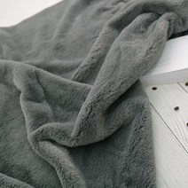 털원단 페이크퍼 에코퍼 밍크 극세사 54컬러, 클래식그레이