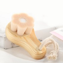 기타 지성 건성 세안용 우드 모공브러쉬 DD-10268, 본상품선택 W6EF6B7