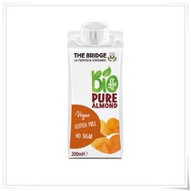 THE BRIDGE Vegetable drink almond pure 더브릿지 아몬드 퓨어 베지터블 드링크 200ml 4개