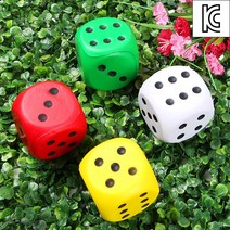 4p 미니 스펀지 주사위(6cm) C030