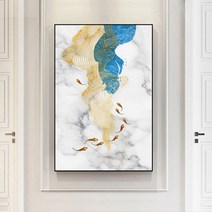 춘예화원 집에 걸면 좋은 구어도 그림 벽에 사진 걸기 두꺼비집 커버 물고기 돈을 복을 부르는 황금 잉어 액자 타입A, 타입E