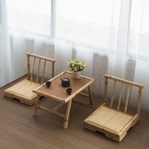스안타 라탄 등나무 대나무 티테이블세트, 대나무 테이블(50x40x30)