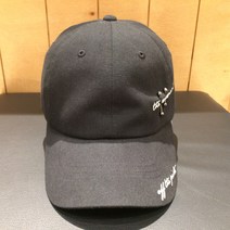 버커루 버커루 남여공용 피어싱 레터링 롱테일 볼캡 모자 B205AP320P