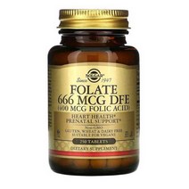 솔가 폴레이트 메타폴린 엽산 400mcg 250정