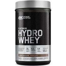 단백질 보충제 Optimum Nutrition Platinum Hydrowhey Protein Powder 100% Hydrolyzed Whey Isolate Flavor: Tu, Turbo Chocolate, 1.8 Pound (Pack of 1)