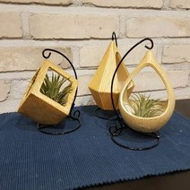 BUyuS화분화분인테리어다육식물도기화분캔들인테리어소품공기정화식물틸라드시아이오난사소품 인테리어굿딜 브이숍, 인테리어 화분 sc1-19 (사각형)