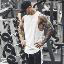 트레이닝 민소매 나시티 헬스 스포츠웨어 웨이트 런닝