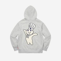 슈프림 도우보이 집업 후드 스웨트셔츠 헤더 그레이 - 22FW Supreme Doughboy Zip Up Hooded Sweat셔츠 Heather Grey 205730