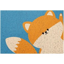MOCAROSE 미끄러짐을 방지하다 코일현관매트 북유럽 스타일 캐릭터 소동물 방수 주방 카펫, 60x90cm, 12#