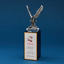 좋은상패 순금판 이글트로피 싱글패 홀인원패 골프트로피 JE48