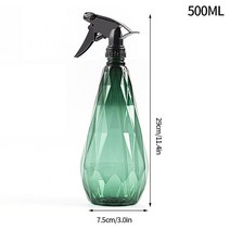 600 ml 분무기 병 식물 꽃 물을 캔 수동 안개 물 스프레이 냄비 가정용 정원 급수 관개 도구 500ml, 11 500ml-E, 11 500ml-E