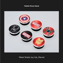 마블 메탈쉴드 휴대폰 스몰 조이톡, Marvel Black, 1개