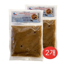 RIVER CRAB GRINDED 냉동 민물게살 연육 CUA DONG XAY LOC SACH 2개, 200g