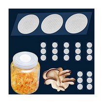 합성 필터 종이 스티커 58mm 0.3μm PTFE 디스크 강력한 접착 패치 버섯 재배용 24개