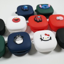 식스몰 QCY T13 실리콘 캐릭터 케이스 나만의 케이스 만들기, 초록, 18.고래